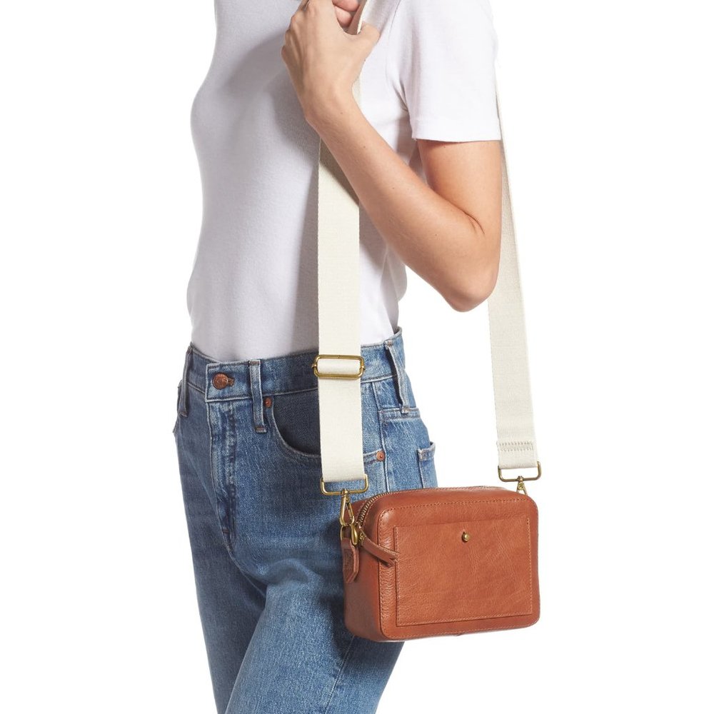 Madewell Transport Camera Bag - English Saddle